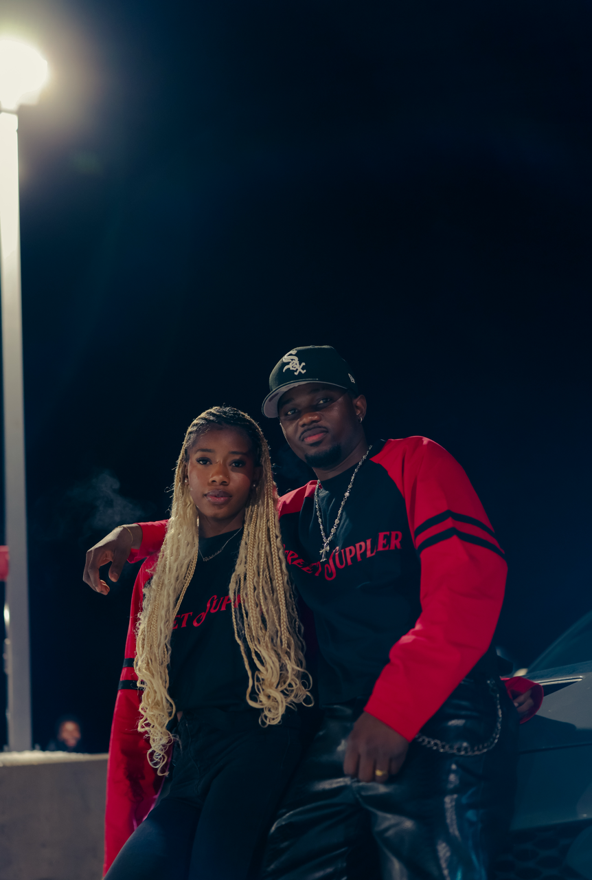 Black&Red Long Sleeve Shirt