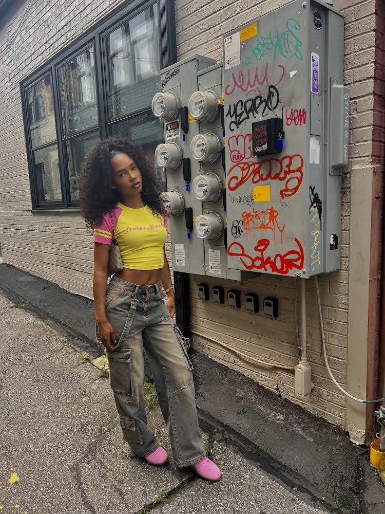 Vice city cropped tee