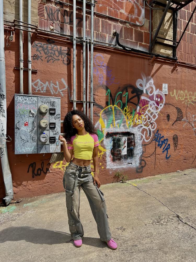 Vice city cropped tee